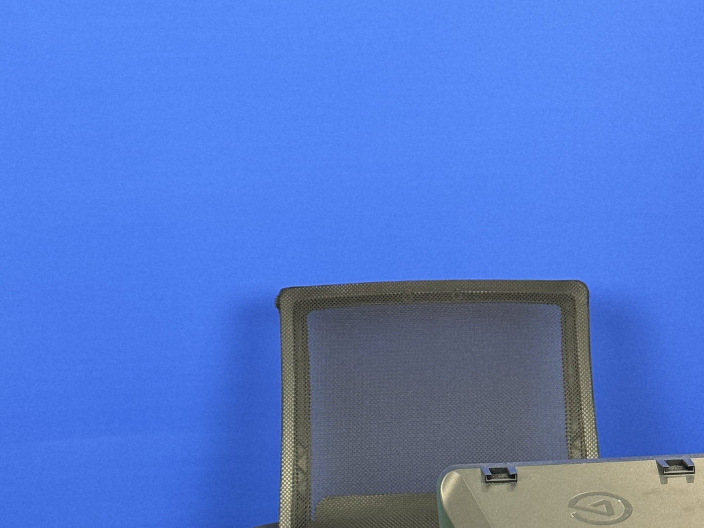 Blue green screen setup